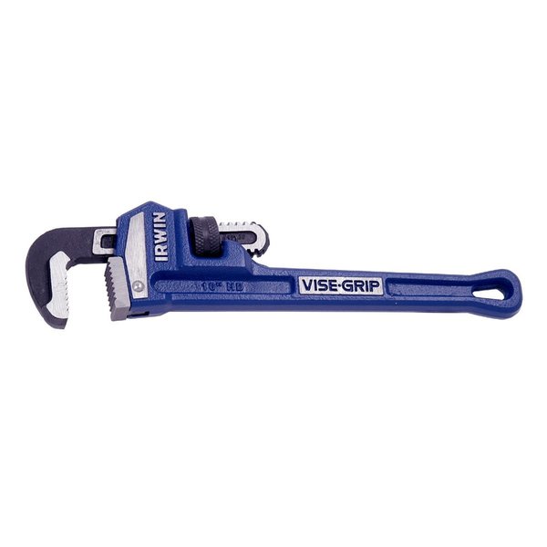 Irwin 10" L 1-1/2" Cap. Cast Iron Cst Irn Pipe Wrench W/1-1/2" Jaw Cap, 10" 274101