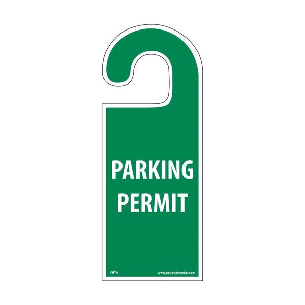 Nmc Vehicle Hang Tag Parking Permit Tag, Pk5 VHT4
