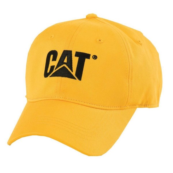Cat Workwear Trademark Cap, One Size, Yellow W01791-555