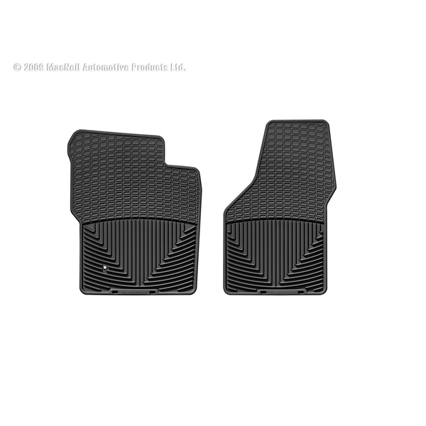 Weathertech Front Rubber Mats/Black, W19 W19