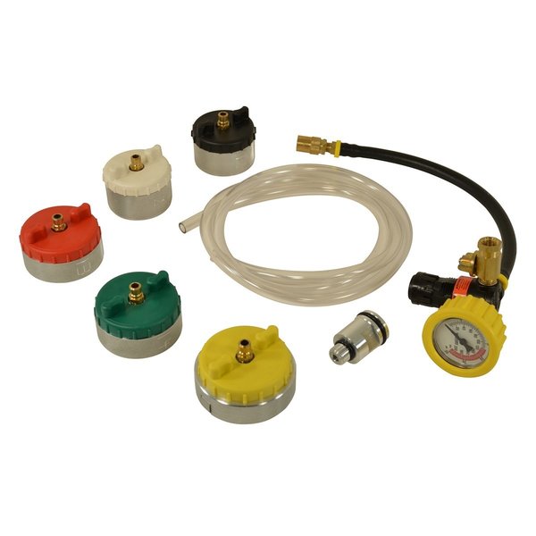 Waekon Industries Cooling System, Test/Adapter Kit 62968