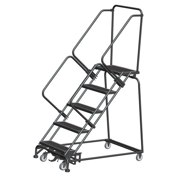 Ballymore Lockstep Rolling Ladder, Steel, 50 in.H WA-SW-053214R