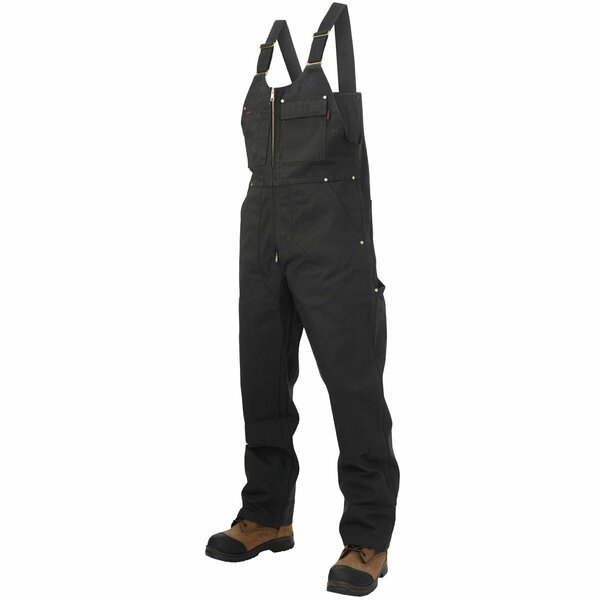 Tough Duck Deluxe Unlined Bib Overall, WB041-BLACK- WB041