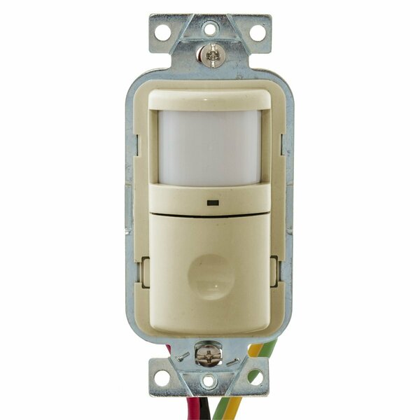 Hubbell Wiring Device-Kellems Occ/Vac Sensor, PIR, 1200 sq ft, Ivory WS2000I