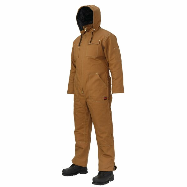 Tough Duck Insulated Duck Coverall Brown, 5XLT WC014