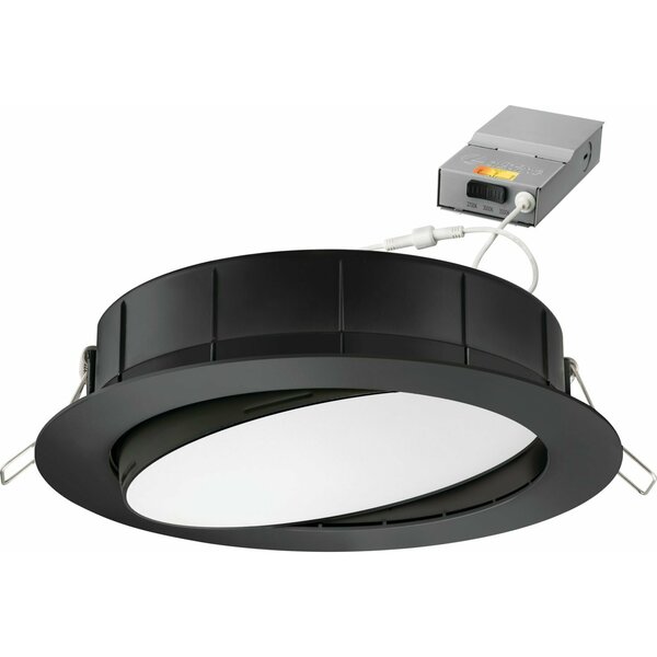 Juno Lighting Round LED Recessed Downlight 6in., 27K/3 WF6 SWW5 90CRI MB M6