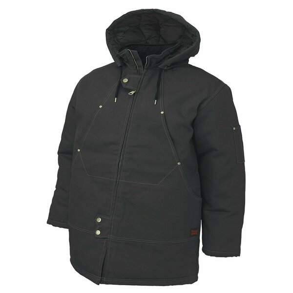 Tough Duck Abraham Hydro Parka, WJ181-BLACK-2XL WJ181