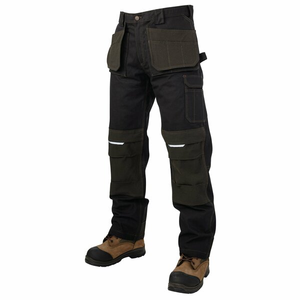 Tough Duck Flex Ripstop Contractor Pant, WP070-BLAC WP070