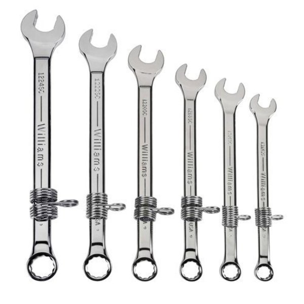 Williams Williams Supercombo Combo Wrench 6PC Set WS-6-TH