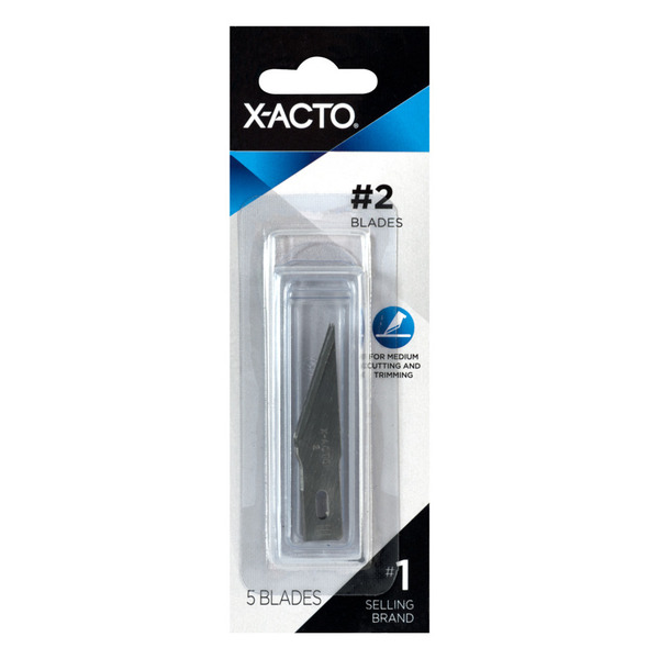 X-Acto Precision Knife, #2 Blade, Carded 12/720 X202