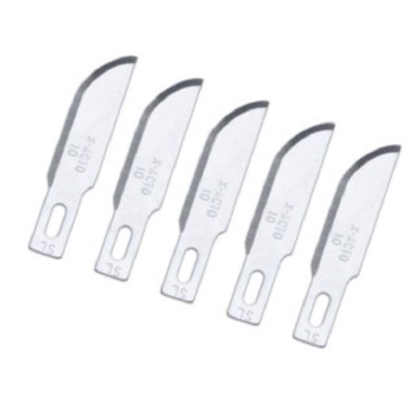 X-Acto #10 General Purpose Blades, 5/Pkg.