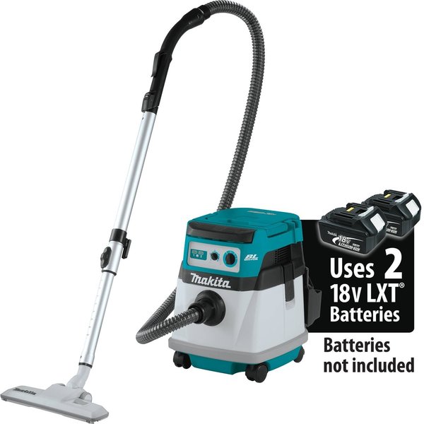 Makita Brushless 4Gal Wet/Dry, 36V (18V X2) LXT XCV23Z