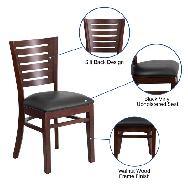 Flash Furniture Restaurant Chair, 20-1/2