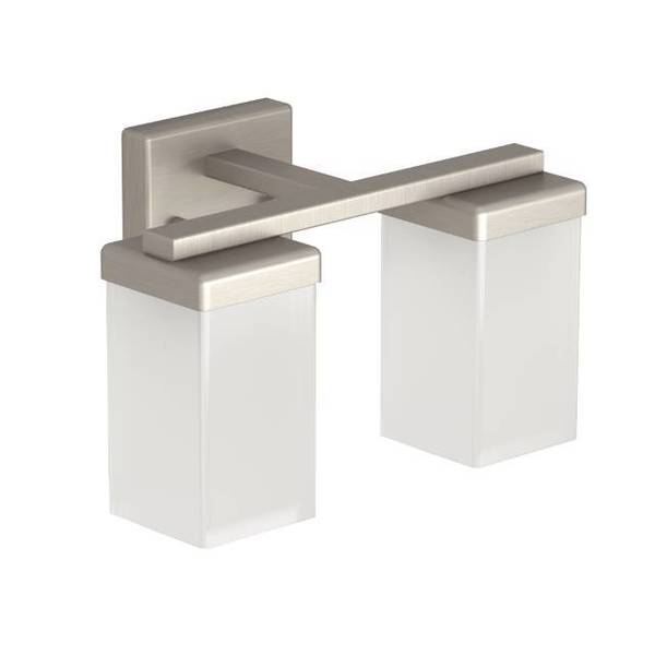 Moen Double Globe Bath Light Brushed Nickel 90 Degree YB8862BN