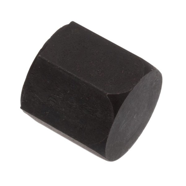 Ampg Acorn Nut, 5/16"-18, Steel, Black Oxide, 5/8 in H Z0295