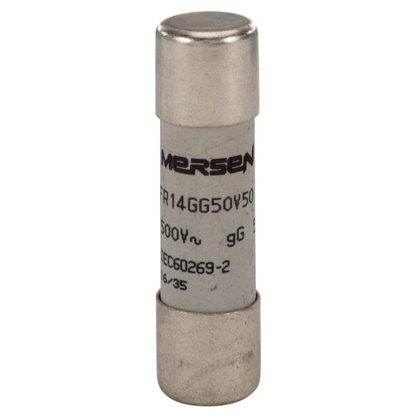 Mersen Midget Fuse, 50A, 500V AC, 120kA Z219235