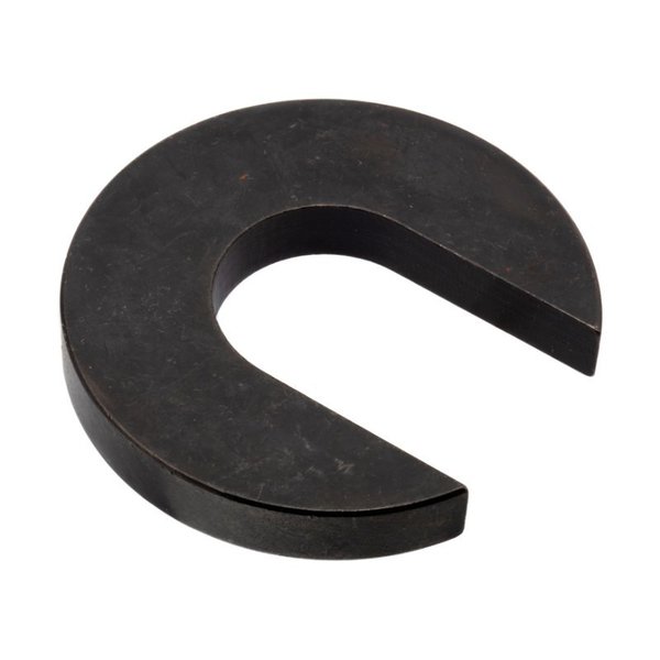 Zoro Select Slotted Washer, Fits Bolt Size 1 1/4 in Steel, Black Oxide Finish Z9437