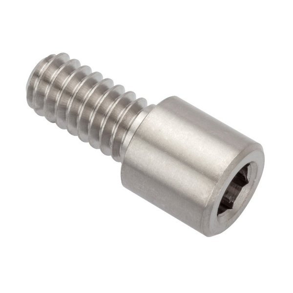 Ampg 1/4"-20 Socket Head Cap Screw, Plain 18-8 Stainless Steel, 1/2 in Length ZSE60114C08