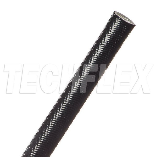 Techflex Acrylic Fiberglass Grade A 3/8" BLK AGA0.38BK