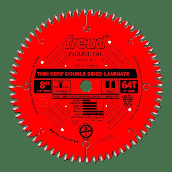 Freud Thin Kerf Double Sided Laminate/Melamine LU96R008