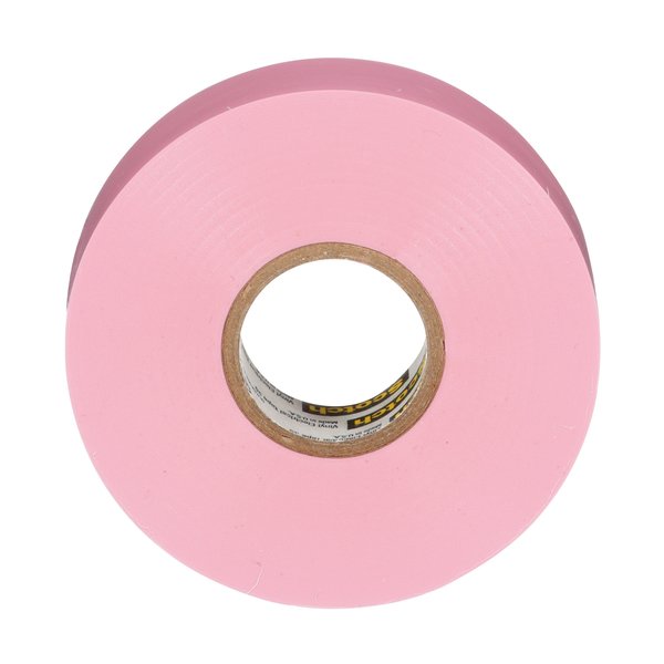 Scotch Vinyl Electrical Tape 35, Pink, 66ft