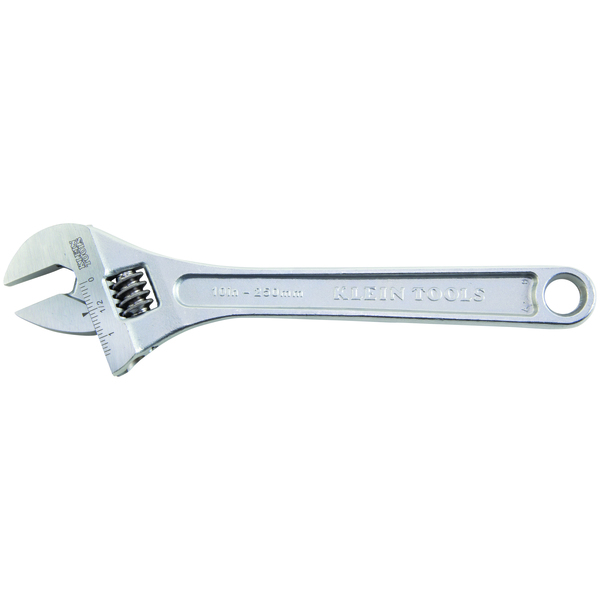 Klein Tools Adjustable Wrench, Extra-Capacity, 10-Inch 507-10