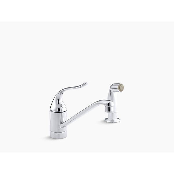 Kohler 0 in Mount, 2 Hole Coralais Two-Hole Kitchen Sink Faucet 15176-F-CP