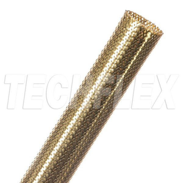 Techflex Chrome XC, 3/4", Gold Mylar Sleeving CXN0.75GL