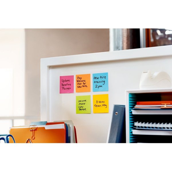 Post-It® Notes: Classic Bold Footer Post-It� Notes, 3X3, Black - Yahoo  Shopping