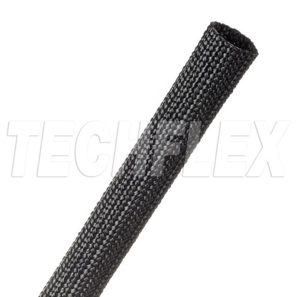 Techflex Dura Braid 1/2", Black Nylon Sleeving DBN0.50BK