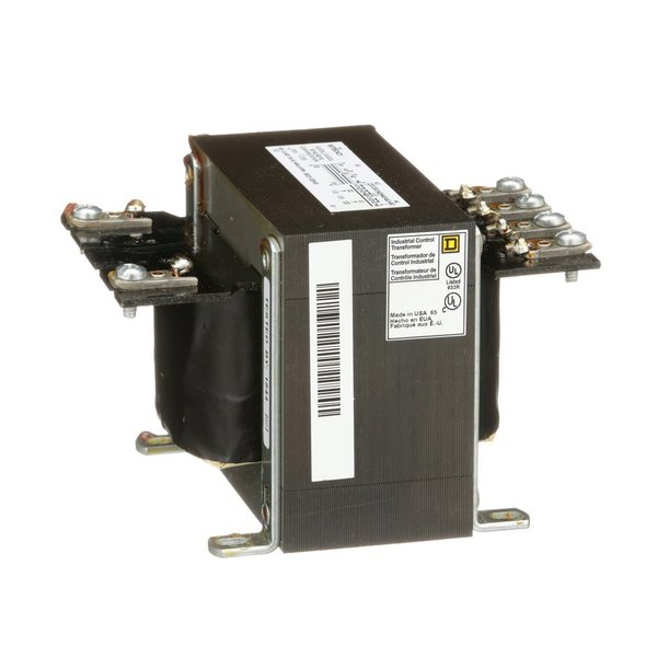 Square D Control Transformer, 300 VA, Not Rated, 80°C, 110V, 240/480V AC, 220/440V AC, 230/460V AC 9070EO4D1