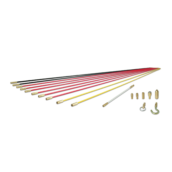 Klein Tools Deluxe Fish Rod Set, 33-Foot, 19-Piece SRS56980