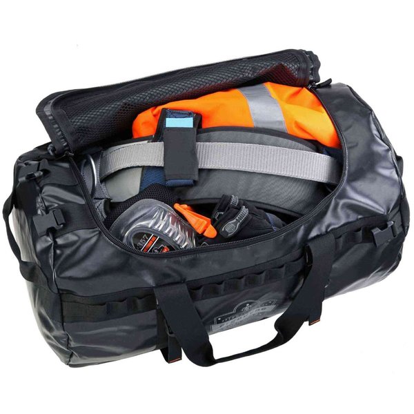 Arsenal By Ergodyne Duffel Bag, Water-Resistant Tarpaulin with 1000D Poly  Mesh, Pockets GB5030L Zoro