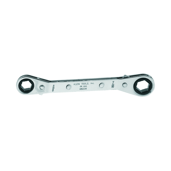 Klein Tools Reversible Ratcheting Box Wrench 3/8 x 7/16-Inch 68236