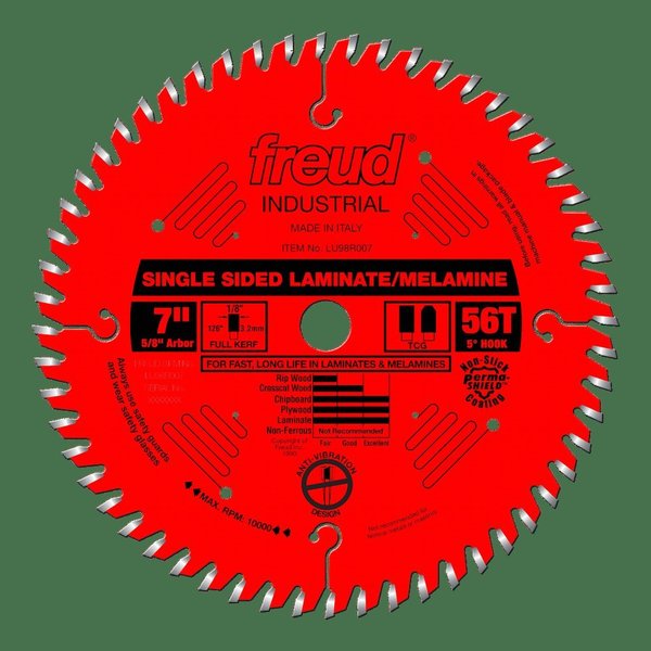 Freud Single Sided Laminate/Melamine Blade, 7 LU98R007