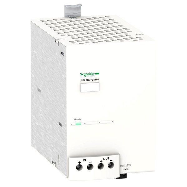 Schneider Electric Buffer Module, 24...28.8 V DC, (Uin-0.25) V nominal mode DC, (Uin-1) V buffer mode DC ABL8BUF24400