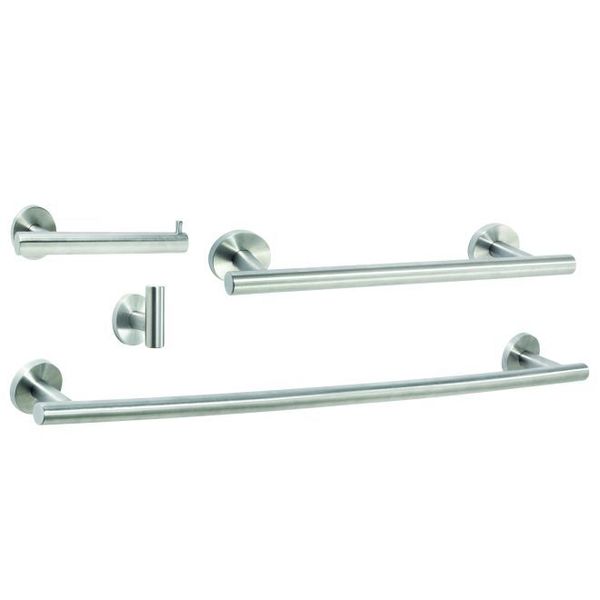 Amerock Arrondi Bathroom Kits Stainless Steel ARRONDISS8