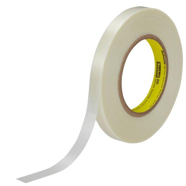 Scotch Filament Tape, Roll, Clear, 330 m L 898