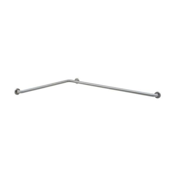 Bobrick 39-7/8" L, Horizontal, Stainless Steel, B68137 Satin Stainless Steel Grab Bar B68137