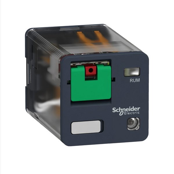 Schneider Electric Universal plug-in relay - Zelio RUM - 3, 120V AC Coil Volts, 3 C/O RUMC32F7