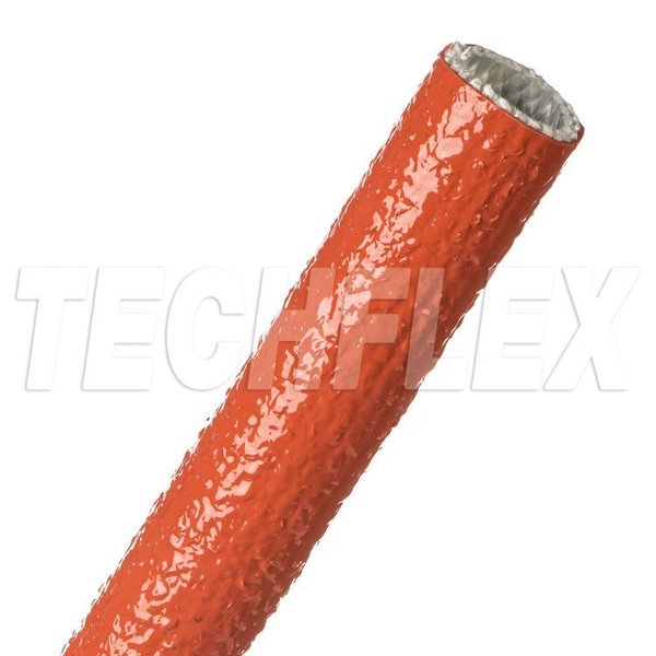 Techflex Fireflex AERO Grade SIL/Glass 7/8", Red FIA0.88RD