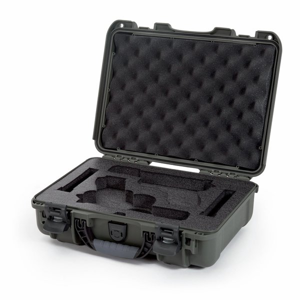 Nanuk Cases Case with Glock, Olive 910S-080OL-0J0-18002