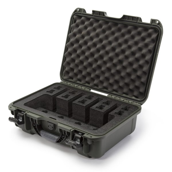 Nanuk Cases Case w/foam insert 4UP Pistols-Olive 925S-080OL-0A0-16723