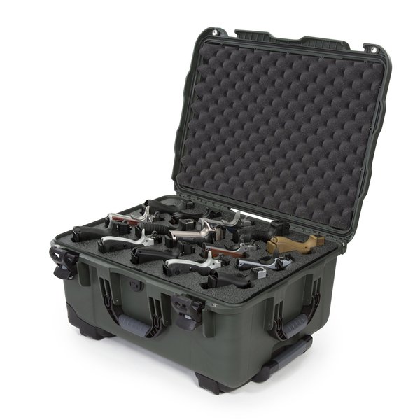 Nanuk Cases Case with Foam Insert for 15Up, Olive, 950S-080OL-0A0-17085 950S-080OL-0A0-17085