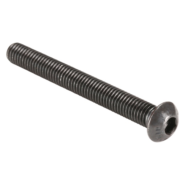 Zoro Select M8-1.25 Socket Head Cap Screw, Black Oxide Steel, 70 mm Length, 100 PK M07150.080.0070