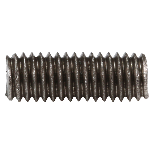 Zoro Select Threaded Stud, Plain Finish, 50 PK 32482