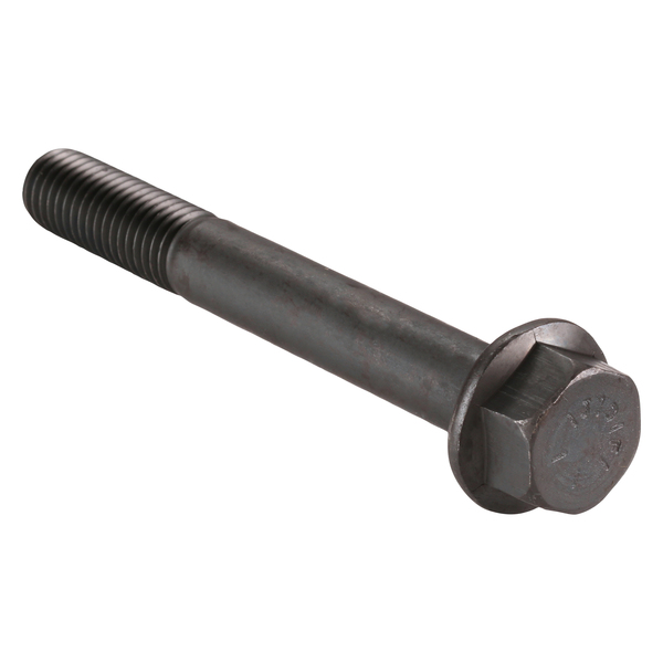 Zoro Select Grade 8, 5/8"-11 Flange Bolt, Black Phosphate Steel, 5 in L, 5 PK U04132.062.0500