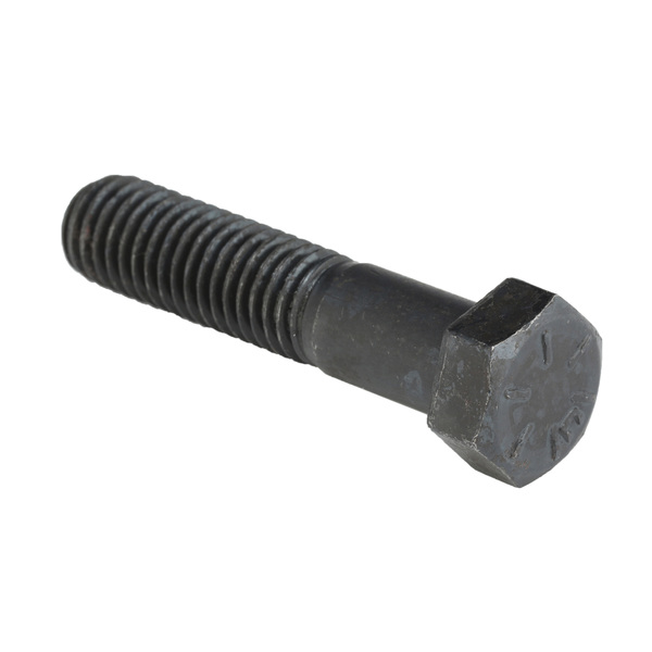 Zoro Select Grade 8, 9/16"-12 Hex Head Cap Screw, Black Oxide Steel, 2-1/2 in L, 10 PK N04100.056.0250