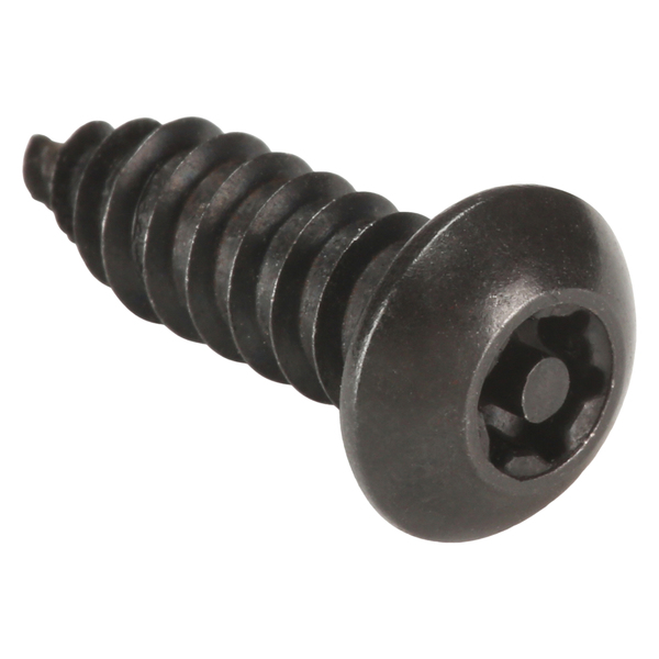 Tamper-Pruf Screws 3/4 in Torx Button Tamper Resistant Screw, Steel, Black Oxide Finish, 25 PK 81450