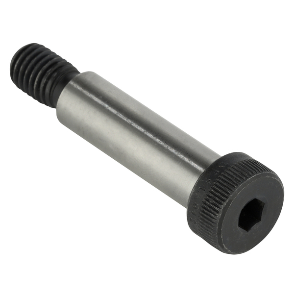 Zoro Select Shoulder Screw, M10-1.50 Thr Sz, 16 mm Thr Lg, 40 mm Shoulder Lg, Alloy Steel, 5 PK M07111.120.0040